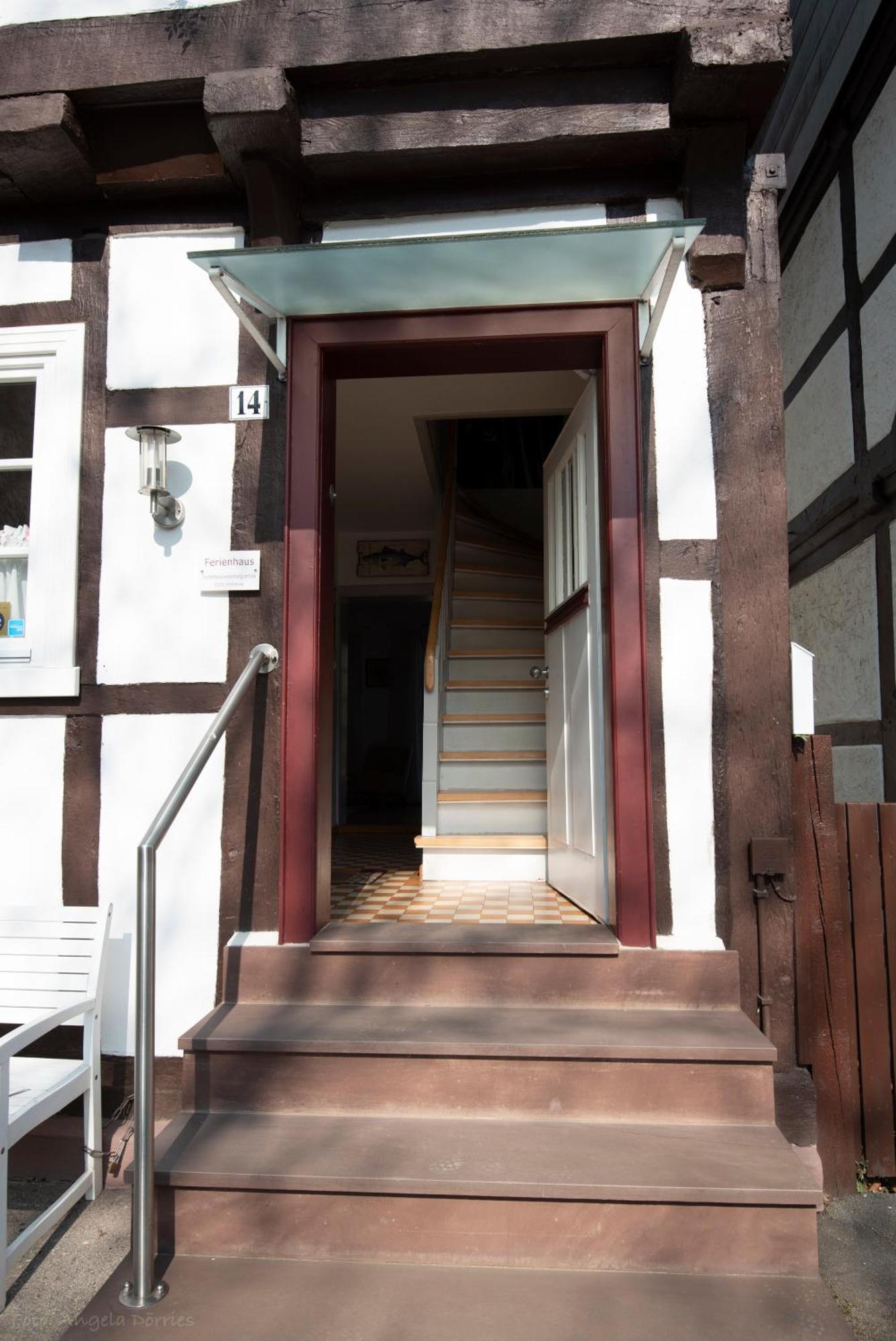 Das Fischerhaus โบเดนแวร์เดอร์ ภายนอก รูปภาพ